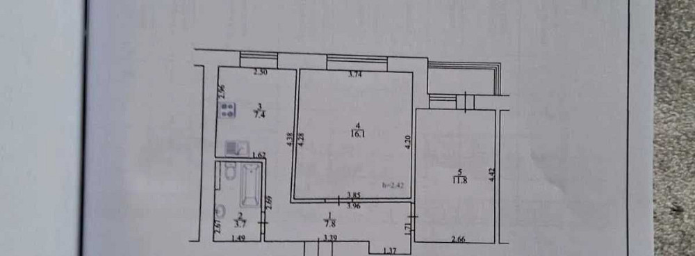 Двокімнатна квартира р-н Алмазний з Ремонтом 6/9 поверх Полтава - зображення 6