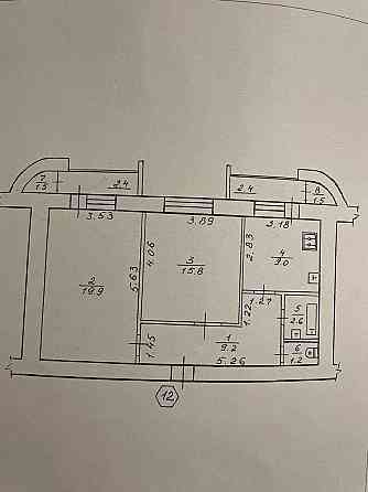 ТЕРМІНОВИЙ ПРОДАЖ! ТОРГ Двокімнатна квартира в центрі міста 66м2 Ивано-Франковск