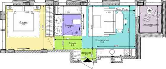 Крута ціна! 1-к квартира 43м2 ЖК Республіка Respublika Киев