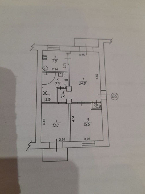 СОБСТВЕННИК, без %, Продам 3х комнатную квартиру в центре Запорожье - изображение 8