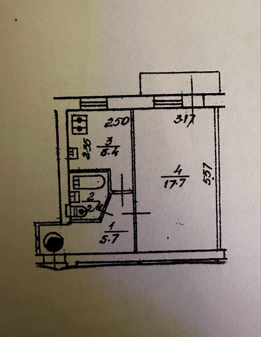 1-кімнатна -Липківського 43, Киів . Софиевская Борщаговка - изображение 1