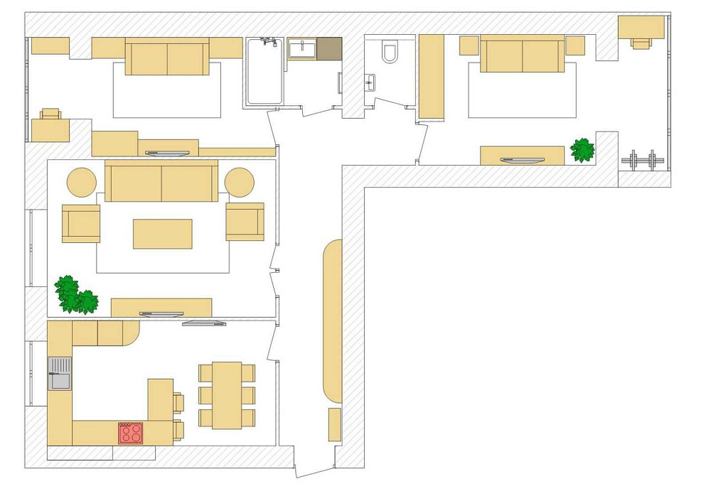Продам, Здану, 3-кімн., 91м.кв.,в центрі, Галицька-Княгинин Ивано-Франковск - изображение 4