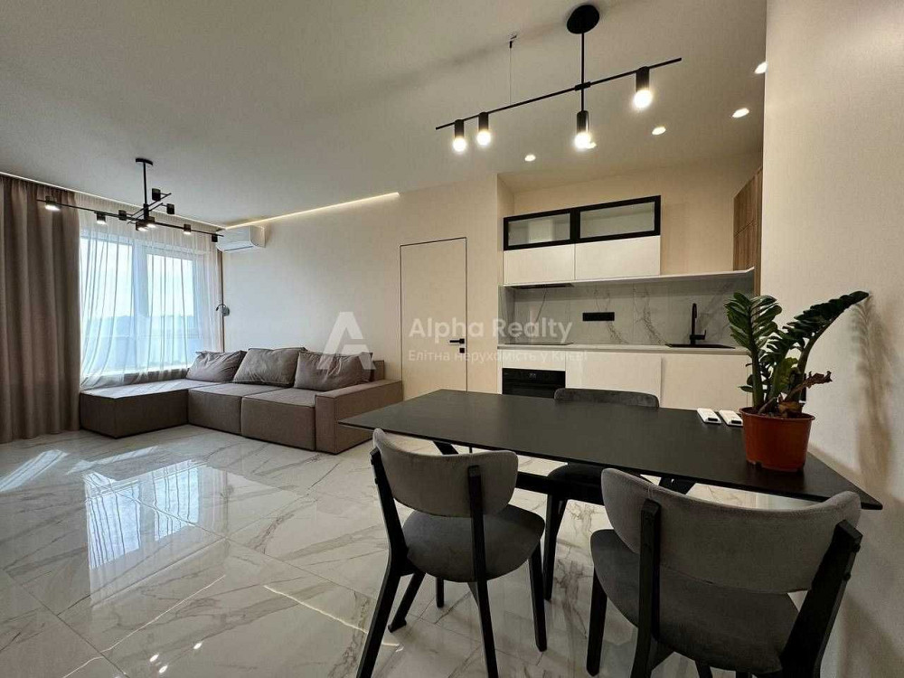 Без % аренда 3к квар. площадь 77м2  White Lines Васильковская 1 Киев - изображение 1