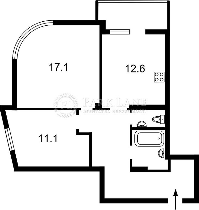 Двокімнатна квартира, авторський ремонт, ЖК Медовий, Кадетський Гай, 8 Киев - изображение 6