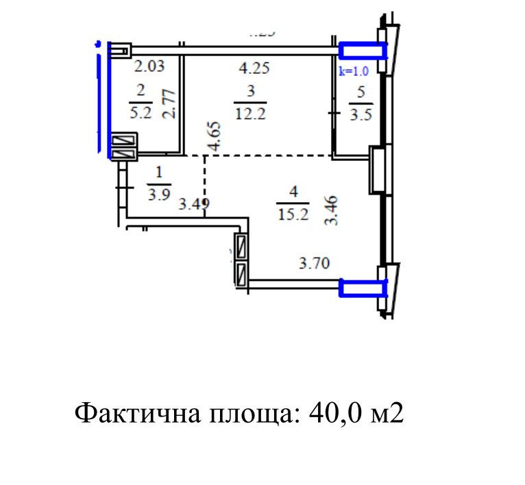 2-к квартира в ЖК Маршал / Marshall Дніпро - зображення 2