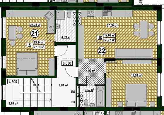 Продаж житла в клубному будинку Деснянський р-н Биківня Киев