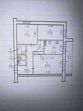 Продам 3-комн. квартиру евро ремонт безналичный расчет м-н Тополь-1 NK Дніпро