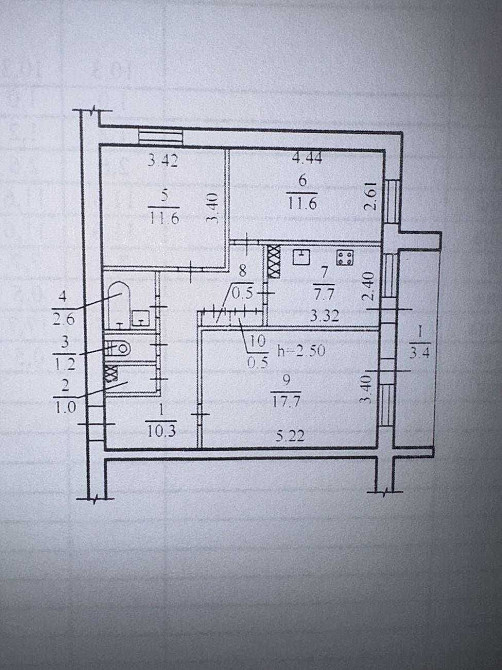Продам 3-комн. квартиру евро ремонт безналичный расчет м-н Тополь-1 NK Дніпро - зображення 2
