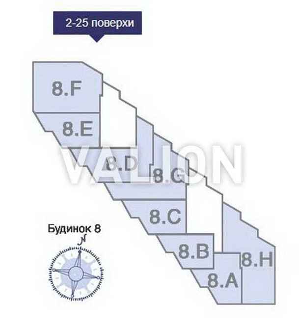 Продаж 1 кімнатної квартири в ЖК "Зарічний", будинок 8 Киев - изображение 6