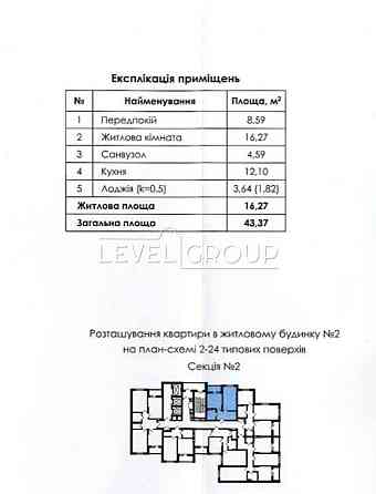Продаж 1 к квартири в ЖК Медовий, Соломʼянський р-н, Без ремонту Киев