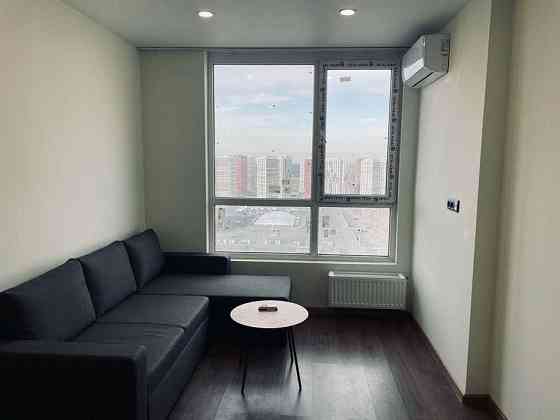 Видова однокімнатна квартира ЖК Варшавський Dibrova Park Файна таун Киев