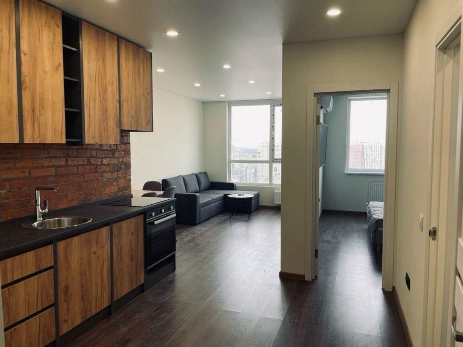 Видова однокімнатна квартира ЖК Варшавський Dibrova Park Файна таун Киев - изображение 1