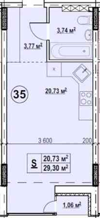 Квартира  в Дарницькому районі, в пішій доступності від парку Киев