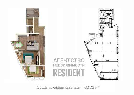 ЖК Панорама 82 м2. Новострой Центр Парк Шевченко Дніпро