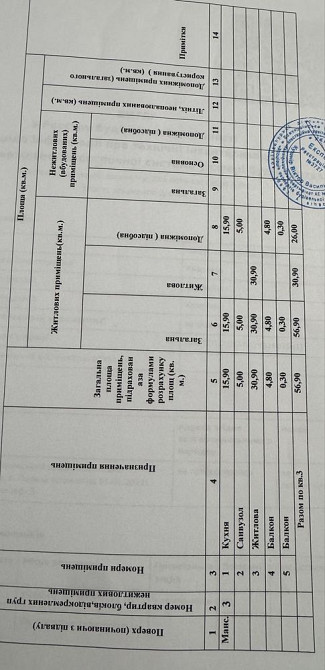 Продаж 1кім. квартири 56,9 м2 с. Поляна Ясна Поляна - зображення 3