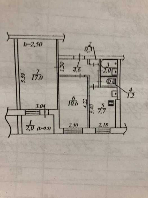 Продам 2 ком квартиру в Индустриальном районе ! Дніпро - зображення 3
