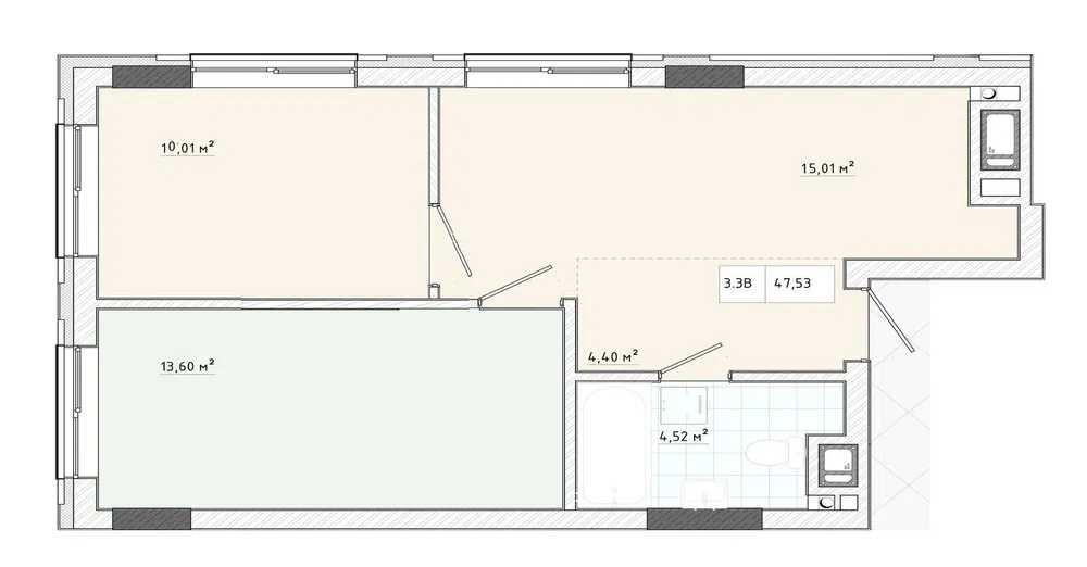 Без % Власник Квартира вул. Трускавецька 2к 48м2 Стрийська Львів - зображення 3