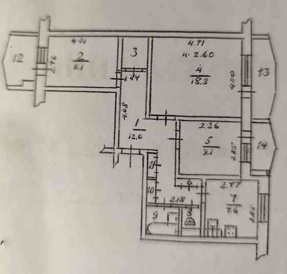 Продам просторную 3 комнатную квартиру Одесса