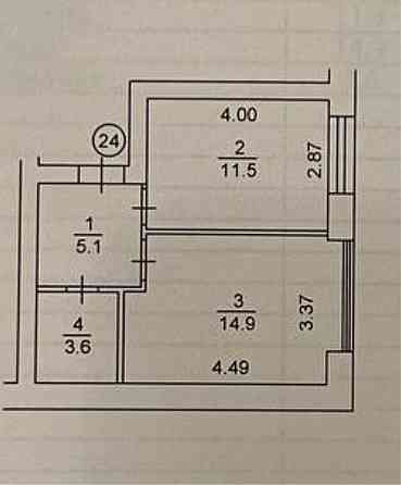 1-кім квартира 36м2 з якісним ремонтом в ЖК Бургундія ірпінь Ірпінь