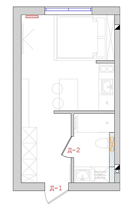 Smart-квартира 23.5 м2 від забудовника! Білогородка, Київська область. Белогородка (Киевская обл.) - изображение 3