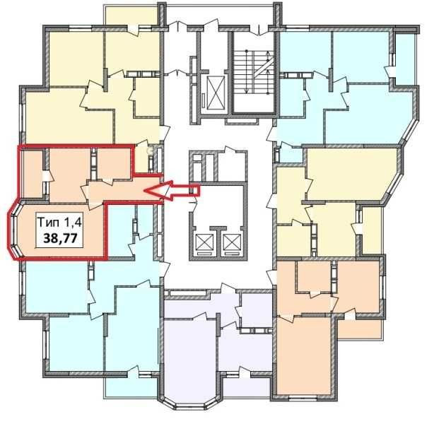 БЕЗ КОМІСІЇ!
Продаж  1-кімнатної  квартири з гарним видом на місто! Киев - изображение 1