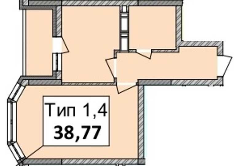 БЕЗ КОМІСІЇ!
Продаж  1-кімнатної  квартири з гарним видом на місто! Киев - изображение 2