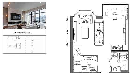ПЕРЕУСТУПКА ВІД ВЛАСНИКА! Пентхаус із терасою 120 м² в ЖК Гранд Бурже Буча