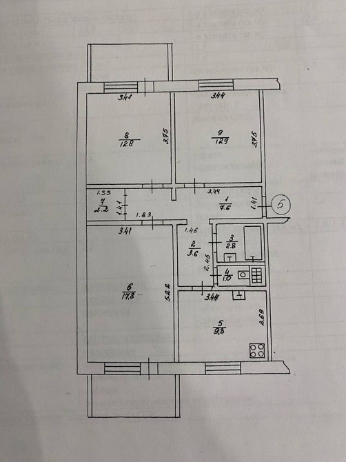 Продається квартира 73,6м² в м.Конотоп Конотоп - изображение 8