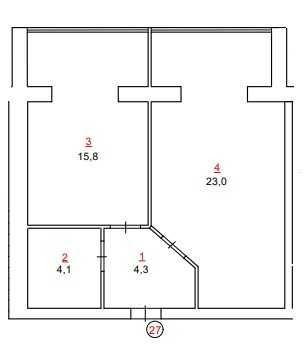 БЕЗ ДОПЛАТ 1кімн Автономка Мрія Чернігів РОЗТЕРМІНУВАННЯ Чернигов - изображение 5