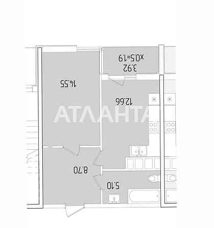 1к Квартира на Краснова Одесса