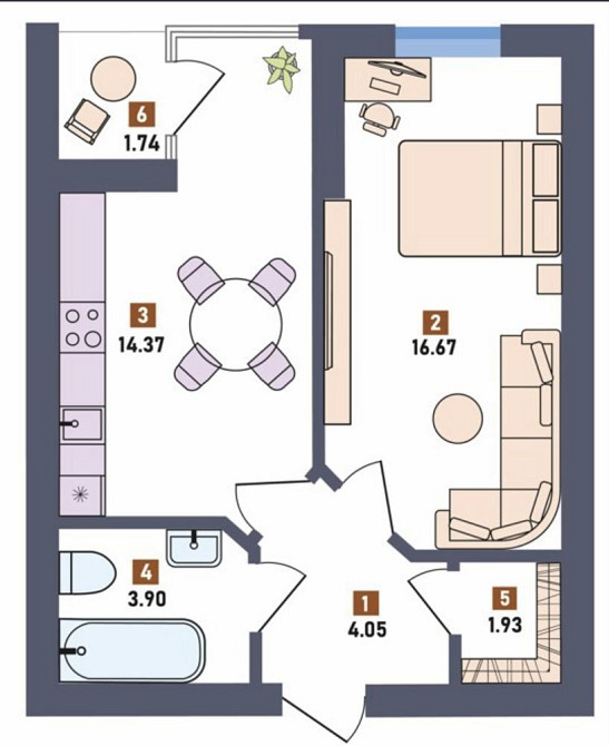 Квартира в жк Перший квартал Луцк - изображение 2
