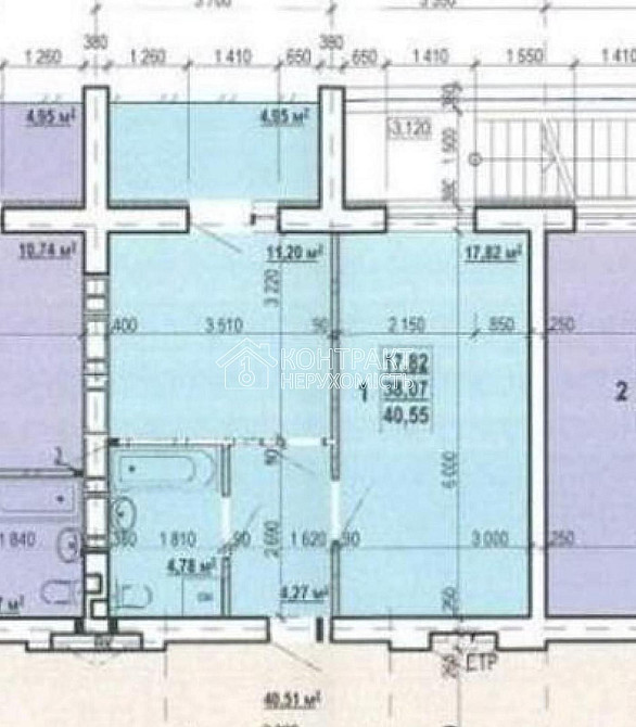 Продам 1-кімн.квартиру 46 м2 ЖК Пташка Птичка ЖС-1 Академіка Павлова Харків - зображення 2