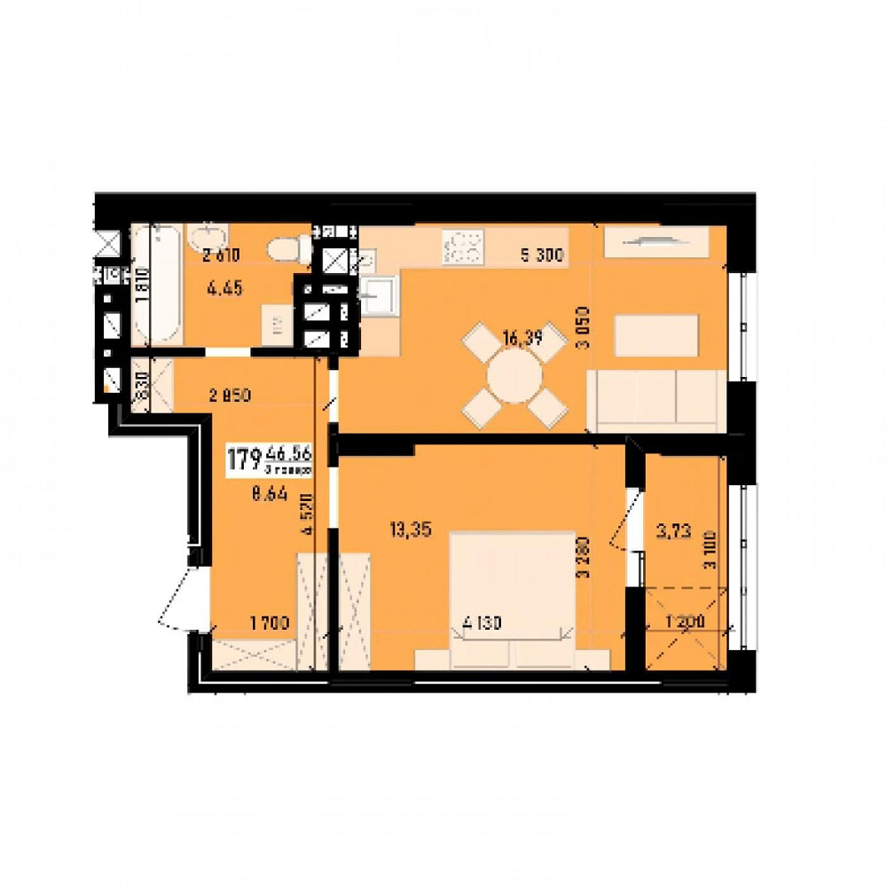 Продаж однокімнатної квартири в Винниках. Розтермінування! Винники - зображення 6