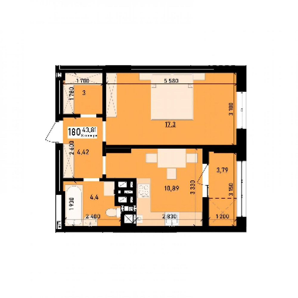 Продаж однокімнатної квартири в Винниках. Розтермінування! Винники - зображення 7