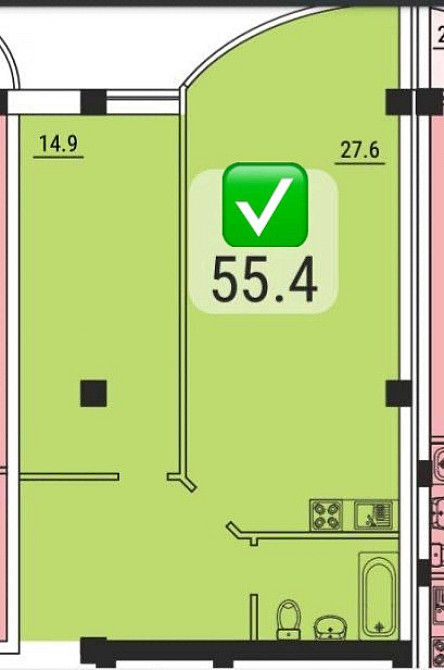 У продажі квартира в новому ЖК Море/вул. Львівська. 1K7 Одеса - зображення 4