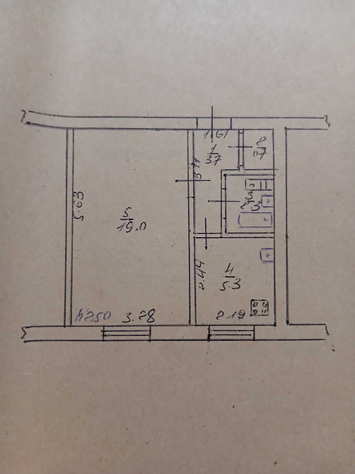 Ціну знижено! Продається 1 кімнатна квартира Слов`янськ - зображення 1