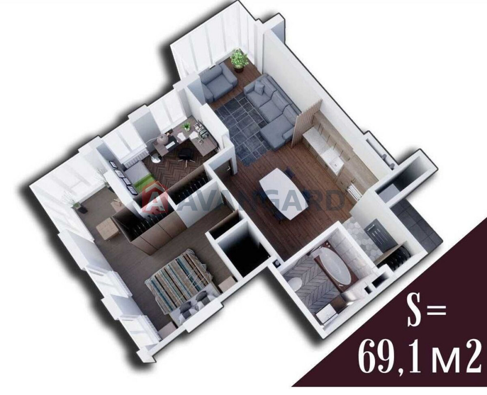 Продаж, новострой. 37000$ Запорожье - изображение 2