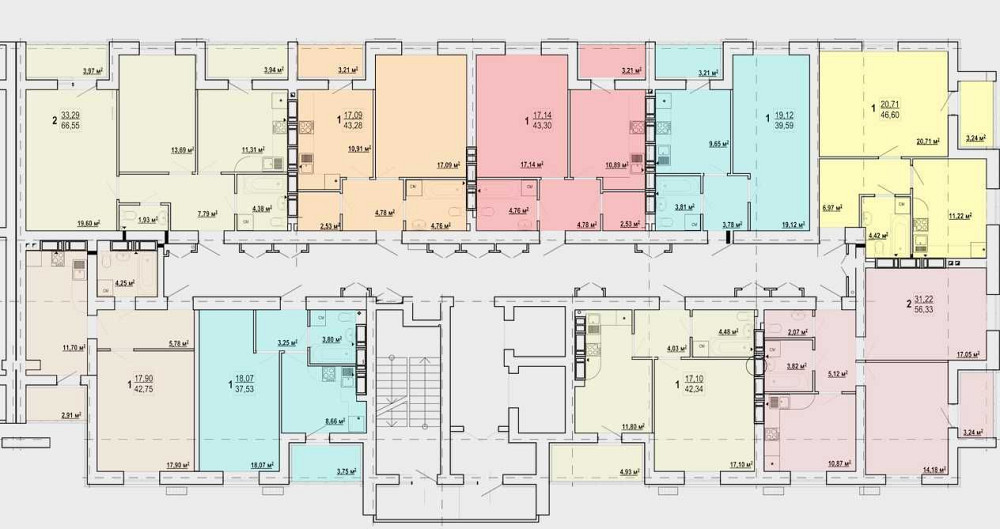 ДОКУМЕНТЫ! ОТОПЛЕНИЕ! ЖК Гидропарк, Продам 2 комн квартиру 67м2 AB Харьков - изображение 2