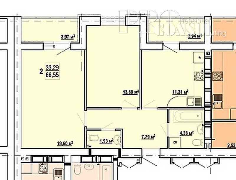 ДОКУМЕНТЫ! ОТОПЛЕНИЕ! ЖК Гидропарк, Продам 2 комн квартиру 67м2 AB Харьков - изображение 1