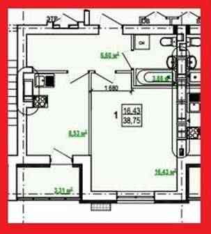 39 м2 ЕСТЬ ОТОПЛЕНИЕ! Продам 1 комн квартиру ЖК Гидропарк СРОЧНО! AB Харьков