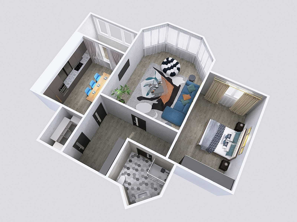 Супер Цена без аналогов Двух комнатная  квартира в новом сданном доме Чорноморськ - зображення 8