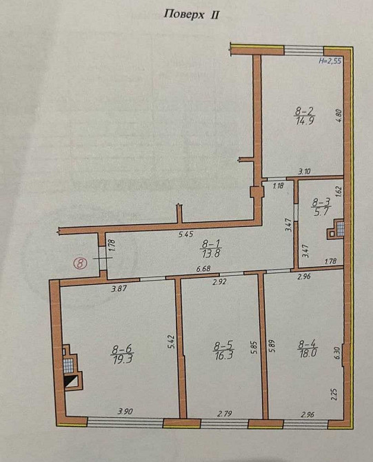 Сучасна 3-кімнатна новобудова у центрі Чернівців Черновцы - изображение 3
