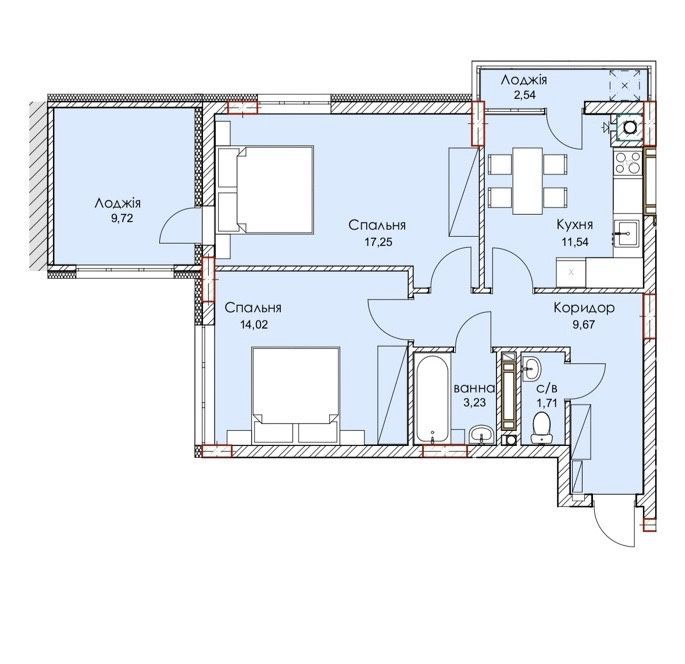 Продаж 2-к кв з виглядом на парк Львів - зображення 4