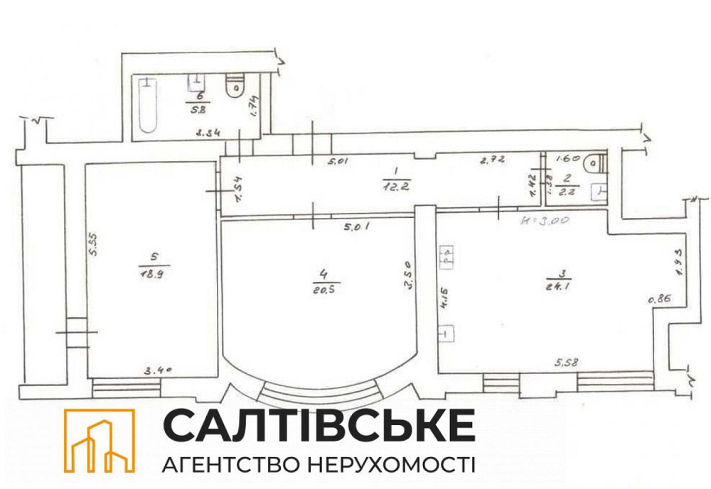 ИК-0079 Продам 2к квартиру 87м2 в новострое ЖК Консоль на Салтовке Харьков - изображение 5