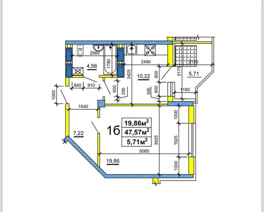 Видова квартира в центрі Черкассы - изображение 2