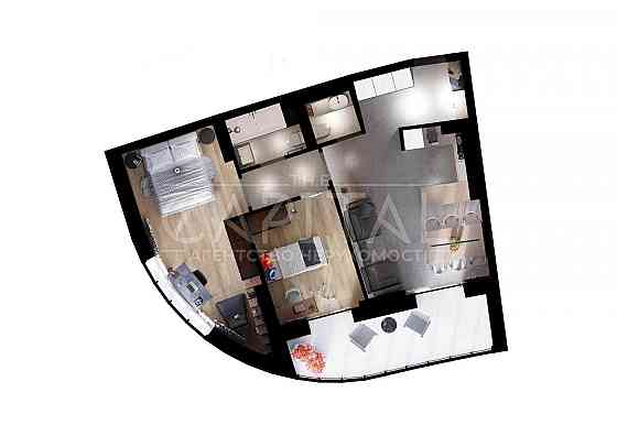 2-к ! ЖК ARIA Ідеально для пари або сім'ї Ocean Plaza Киев