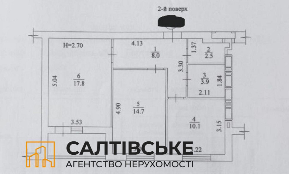 ЕГ-0074 Продам 2к квартиру 61м2 в новострое ЖК Гидропарк Харьков - изображение 5