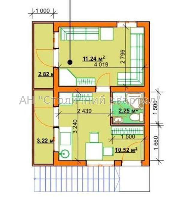 Ірпінь 1-кімнатна квартира з окремим входом Ирпень - изображение 1