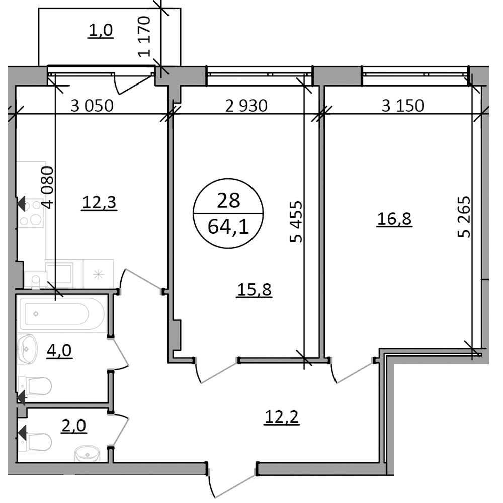 2 кімнатна квартира біля озера (Брюховичі) Брюховичи - изображение 2