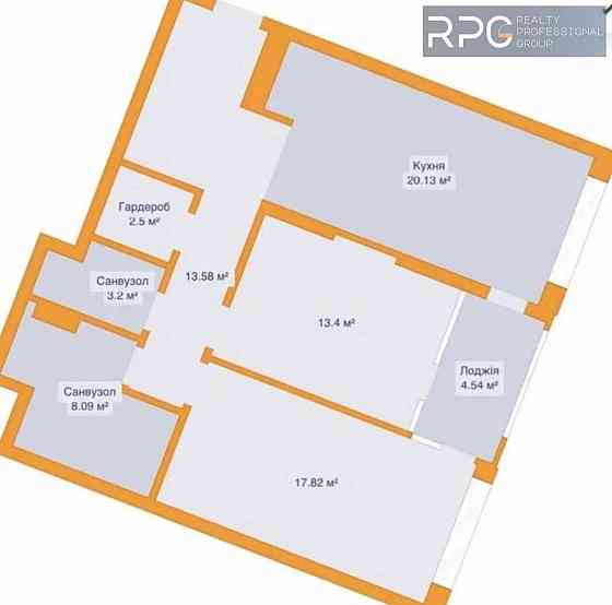 Продажа 2-к квартиры 84м2 ЖК GREAT Грейт Киев